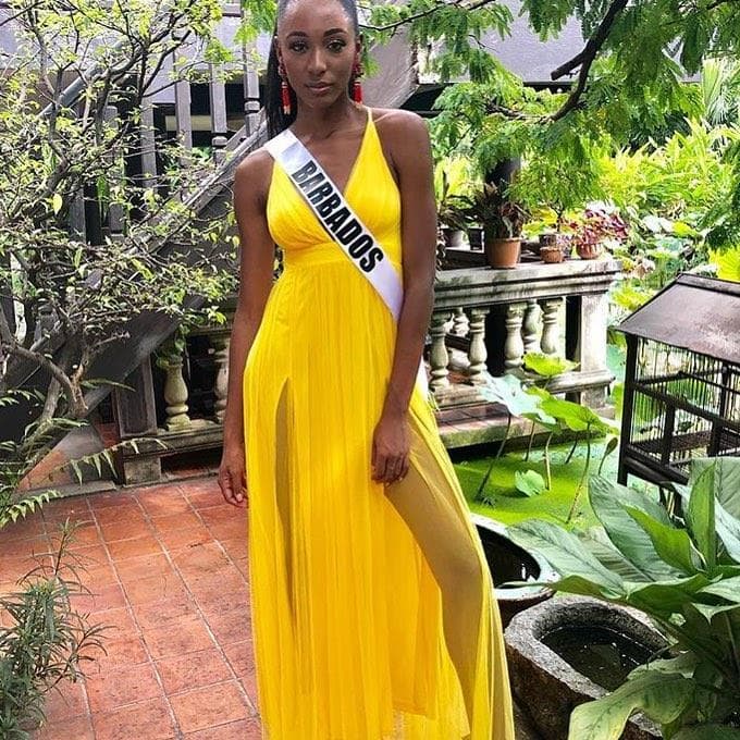 Meghan Theobalds Miss Universe Barbados 2018, Miss Universe 2018 Contestant (Photo Courtesy: Miss Universe/Candidate FaceBook/ Instagram)