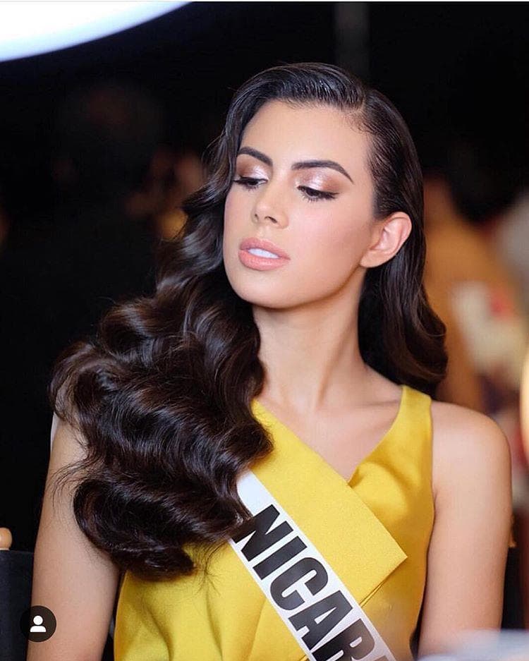 Adriana Maria Paniagua Cabrera Miss Universe Nicaragua 2018, Miss Universe 2018 Contestant (Photo Courtesy: Miss Universe/Candidate FaceBook/ Instagram)