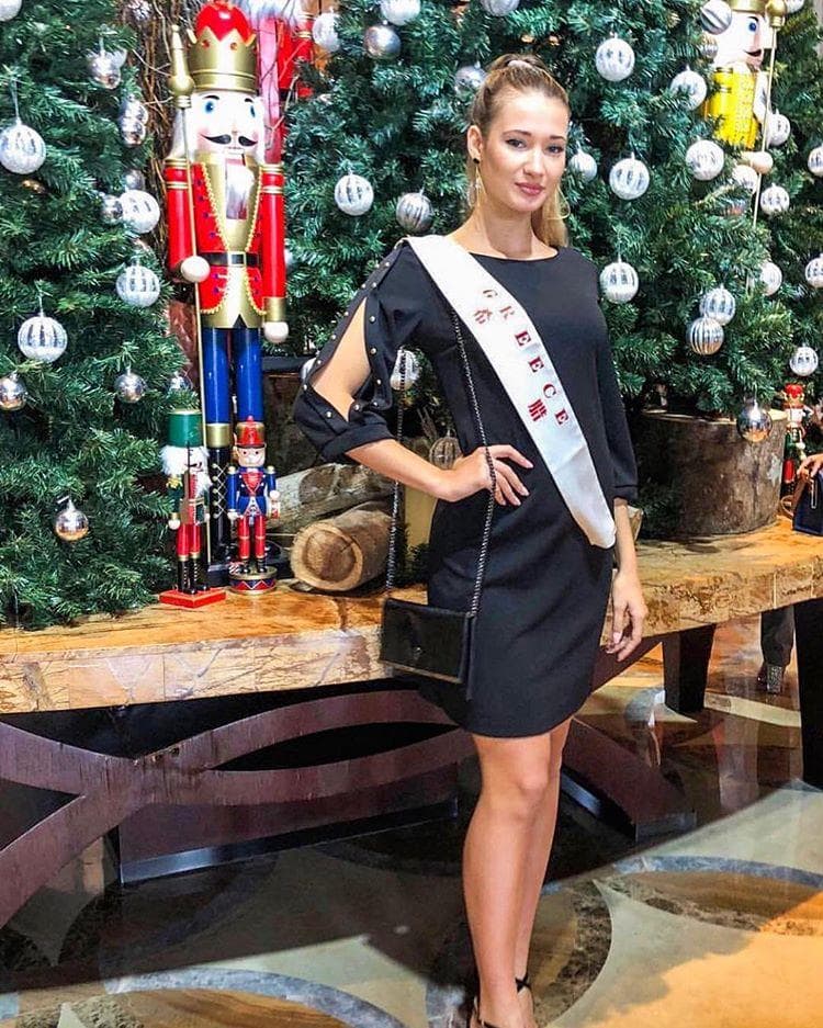 Maria Lepida (Μαρία Λεπίδα) Miss World Greece 2018, Miss World 2018 Contestant (Photo Credits: Miss World/ Candidate Official FaceBook/ Instagram)