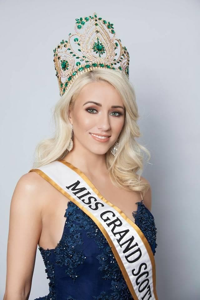 Amy Meisak Miss Grand Scotland 2017 Contestant for Miss Grand International 2017 (Photo Courtesy: Miss Grand International/ Contestant Official FaceBook)