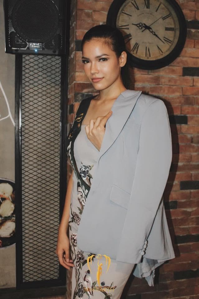 Paweensuda Drouin Miss Earth Thailand 2017 - Finalist for Miss Earth 2017 (Photo Courtesy:Contestant Facebook/Miss Earth Official)