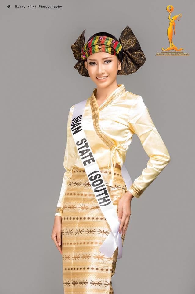 Engyin Phoo Miss Shan State (South) - Finalist Miss Golden Land Myanmar 2018 (Photo Courtey: MGLM Official)
