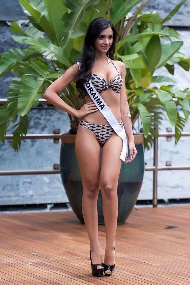 Melina Gomes contestant for Miss Brazil 2015 in Swimsuit