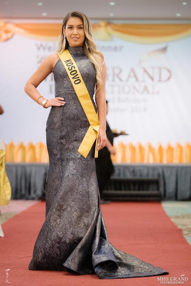 Songyl Meniqi Miss Grand Kosovo 2018, Finalist Miss Grand International 2018 (Photo Courtesy: MGI Official)