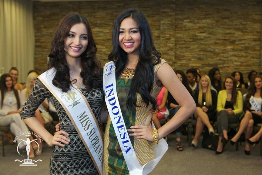 Estelita Liana (Indonesia) Miss Supranational 2014 Sash Ceremony