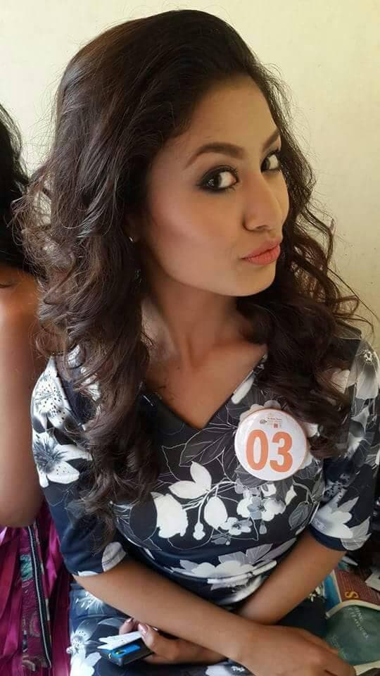 Sajum Katuwal Contestant Miss Nepal 2016