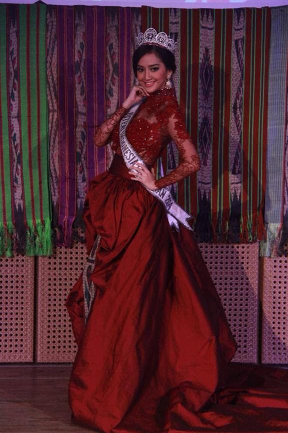 Elfin Pertiwi Rappa (Indonesia) for Miss International 2014