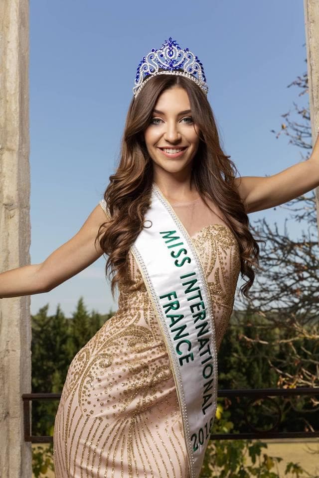 Mélanie Labat Miss International France 2018, Finalist Miss International 2018 (Photo Source: Miss International Organization)
