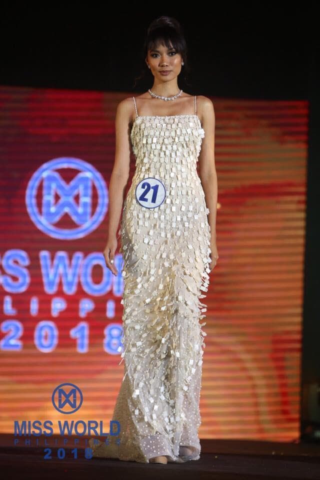 Annalita Pagunsan Vizcarra - Miss World Philippines 2018 Finalist (Photo Courtesy: Miss World Philippines Official FaceBook)
