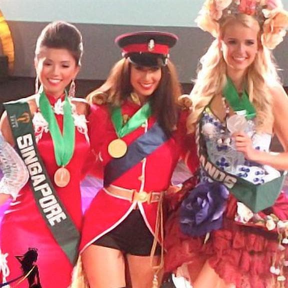 Gabriella Gatehouse Miss Earth England 2014 Group 3 Miss Friendship Winner