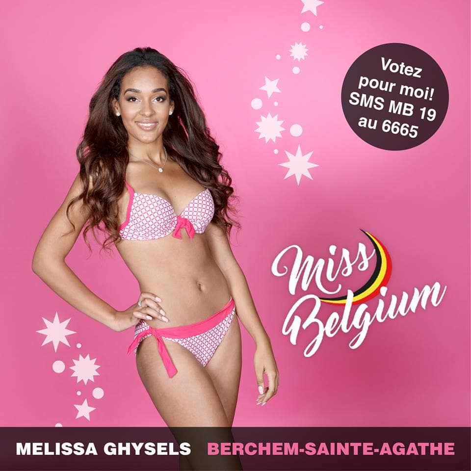 Mélissa Ghysels Finalist Miss België 2019/ Miss Belgium 2019 (Photo Courtesy: Miss Belgium Facebook Official)