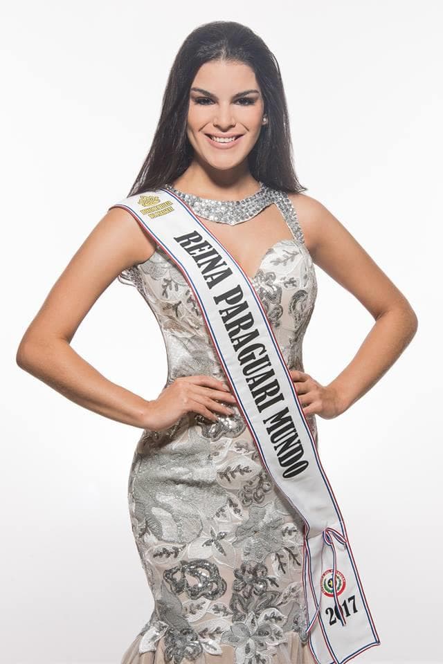 Cecilia Mencia from Paraguarí Contestant Miss World Paraguay 2017 (Photo Credit: Miss World Paraguay Official)