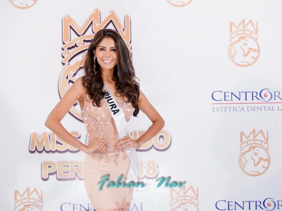 Yohana Hidalgo Miss World Piura 2018, Finalist Miss World Peru 2018 (Miss Mundo Peru 2018)