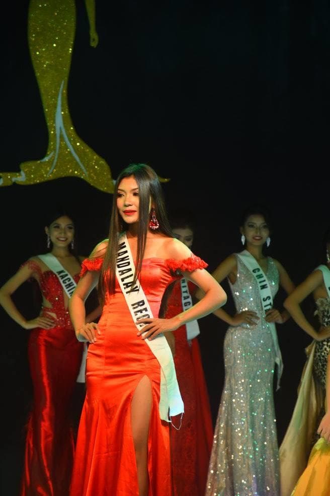 Khaing Meme Lin Miss Mandalay Region 2017, Finalist Miss Golden Land Myanmar 2017 (Photo Credit: MGLM Official)