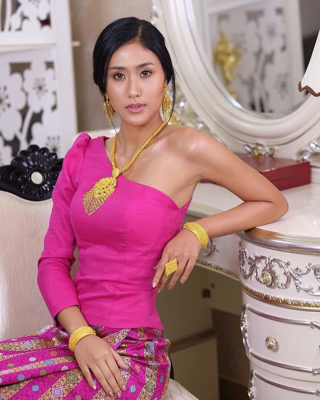 On-anong Homsombath Miss Universe Laos 2018, Miss Universe 2018 Contestant (Photo Courtesy: Miss Universe/Candidate FaceBook/ Instagram)