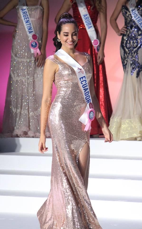 Michelle Huet Rodríguez Miss International Ecuador 2018, Finalist Miss International 2018 (Photo Source: Miss International Organization)