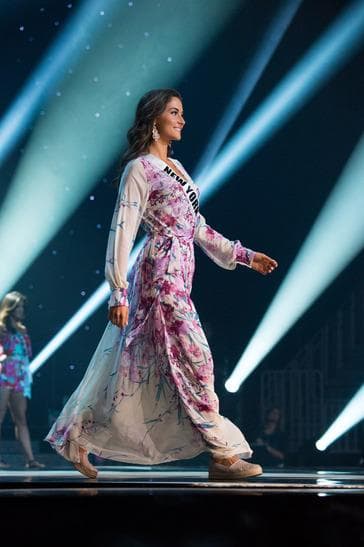 Serena Bucaj contestant during rehearsals (Photo Credits: Miss USA Official)