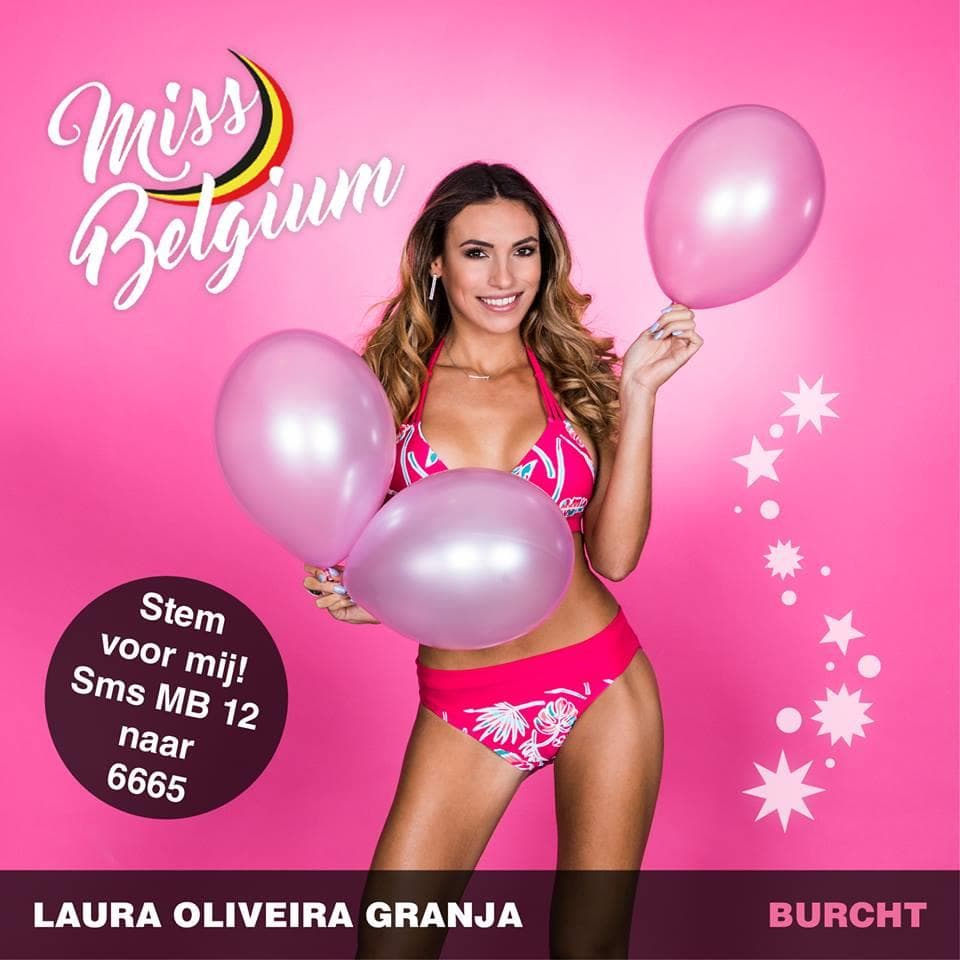 Laura Oliveira Granja Finalist Miss België 2019/ Miss Belgium 2019 (Photo Courtesy: Miss Belgium Facebook Official)