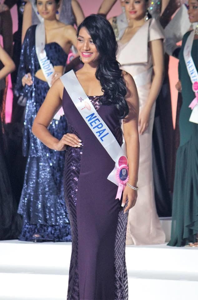 Ronali Amatya Miss International Nepal 2018, Finalist Miss International 2018 (Photo Source: Miss International Organization)