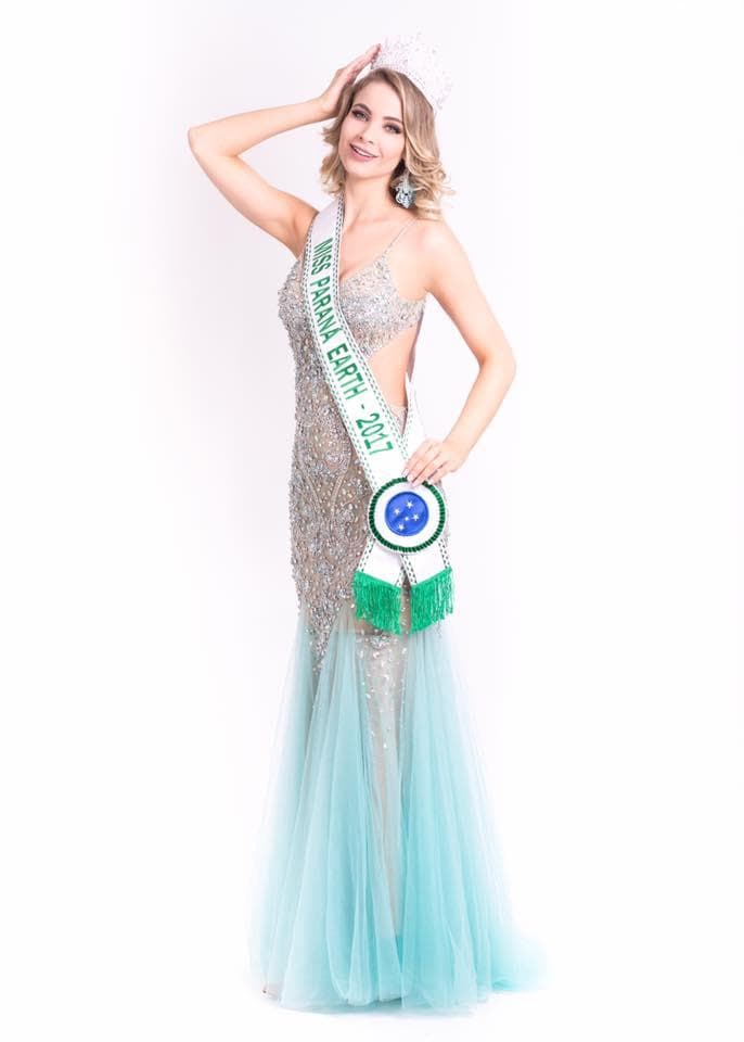 Bruna Vizintin, Miss Earh Paraná 2017 for Miss Earth Brazil 2017 (Photo Credit: Miss Earth Brasil Official/ Contestant FaceBook)