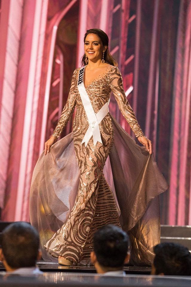 Rebecca Rath Contestant from Belize in Evening Gown for Miss Universe 2016 (Photo Credits: Facebook Official)