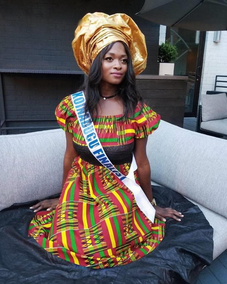 Ismatu Daramy Miss Earth Sierra Leone 2017 - Finalist for Miss Earth 2017 (Photo Courtesy:Contestant Facebook/Miss Earth Official)