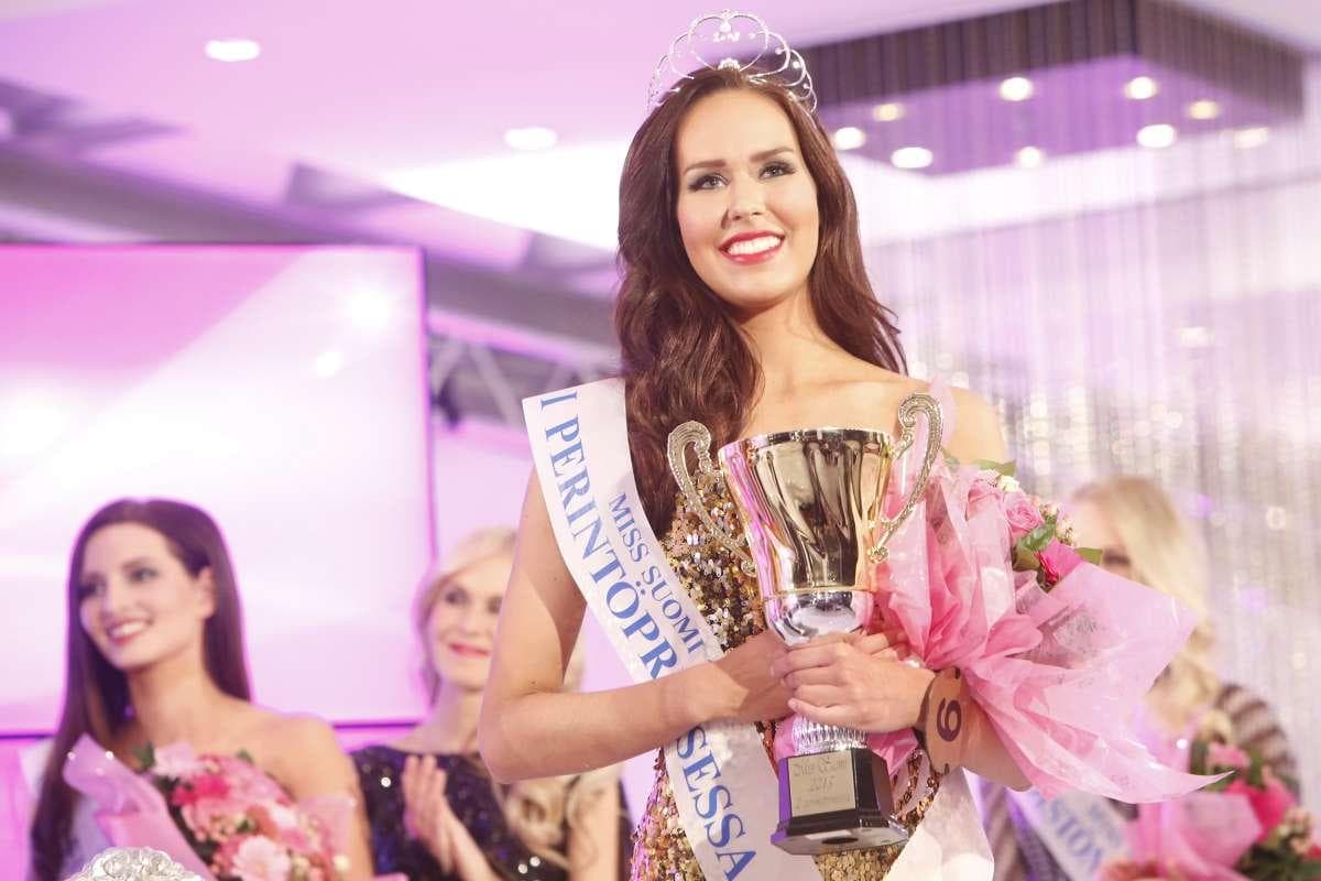 Carola Miller first runner-up Miss Suomi 2015 (Miss World Finland 2015)