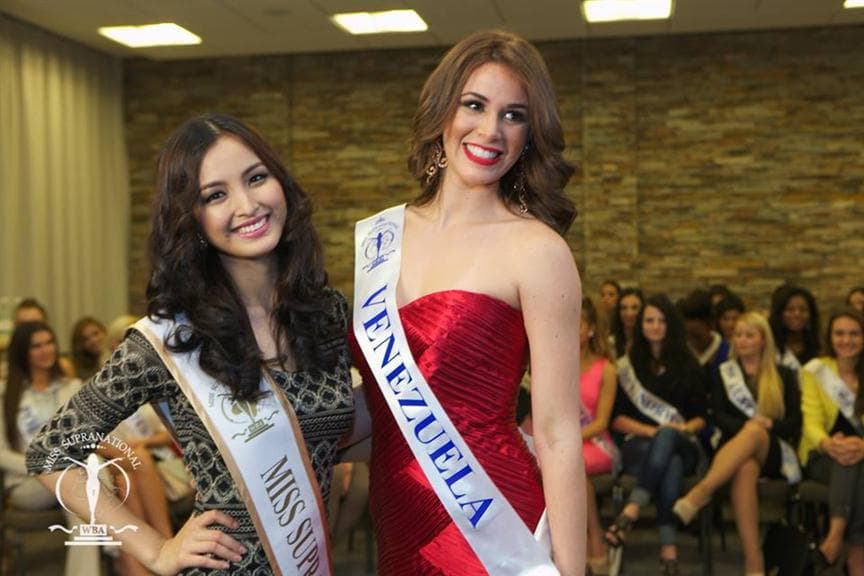 Patricia Carreno (Venezuela) Miss Supranational 2014 Sash Ceremony