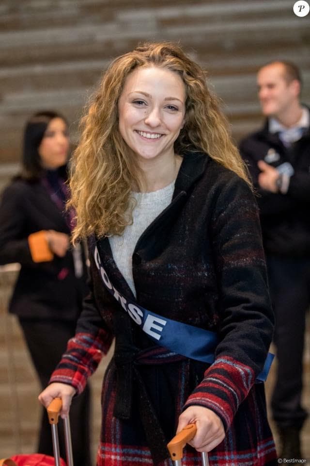 Manon Jean-Mistral Miss Corse 2018, Finalist Miss France 2019 (Photo Credits: Miss France/ Contestant Official FaceBook)
