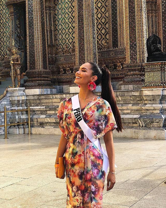 Romina Lozano Saldaña Miss Universe Peru 2018, Miss Universe 2018 Contestant (Photo Courtesy: Miss Universe/Candidate FaceBook/ Instagram)