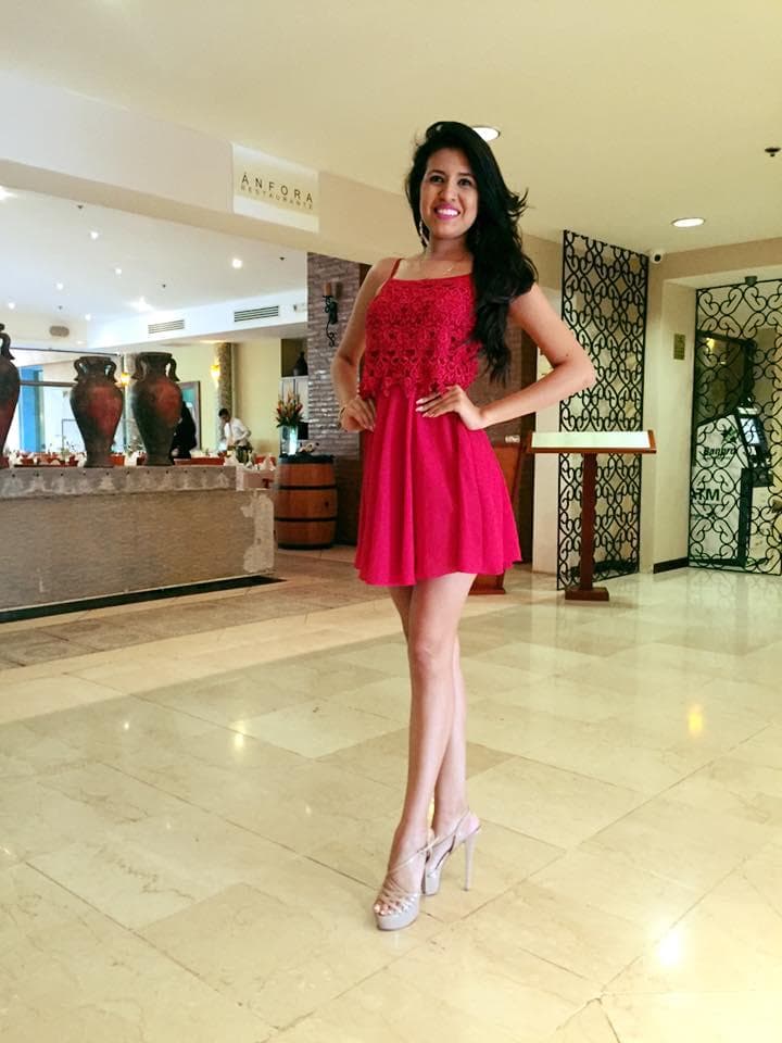 Vielka Salazar Romero contestant Miss Mundo Nicaragua 2016