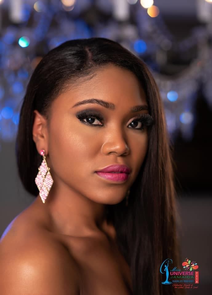 Racquel Service - Contestant for Miss Universe Jamaica 2018 (Photo Courtesy: MU Jamaica Official)
