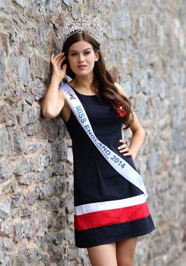 Carina Tyrrell (England) Miss World 2014 (Courtesy: Official Facebook page)