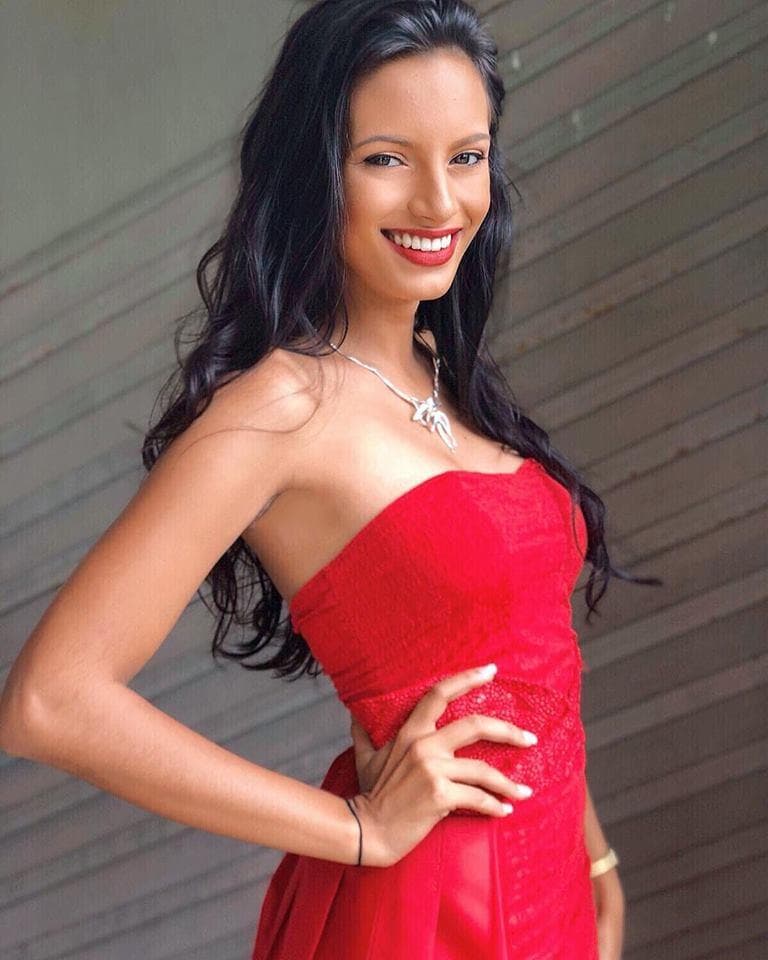 Morgane Soucramanien Miss Réunion 2018, Finalist Miss France 2019 (Photo Credits: Miss France/ Contestant Official FaceBook)