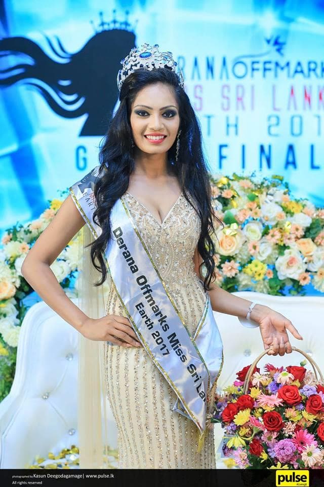 Shyama Dahanayaka Miss Earth Sri Lanka 2017 - Finalist for Miss Earth 2017 (Photo Courtesy:Contestant Facebook/Miss Earth Official)