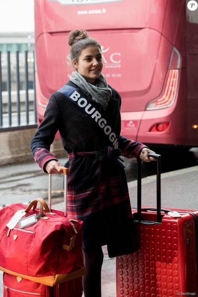 Coline Touret Miss Bourgogne 2018, Finalist Miss France 2019 (Photo Credits: Miss France/ Contestant Official FaceBook)