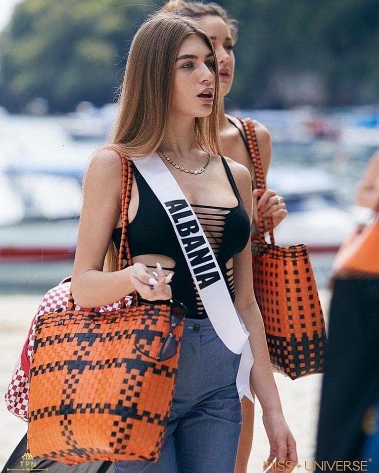 Trejsi Sejdini Miss Universe Albania 2018, Miss Universe 2018 Contestant (Photo Courtesy: Miss Universe/Candidate FaceBook/ Instagram)