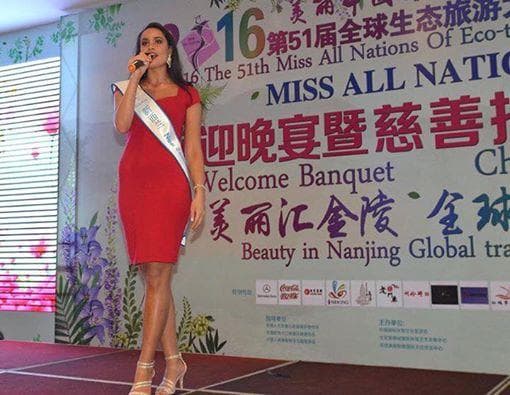 Ariel Pearse Miss Tourism New Zealand 2016 (Photo Credits - Miss Tourism International Official)