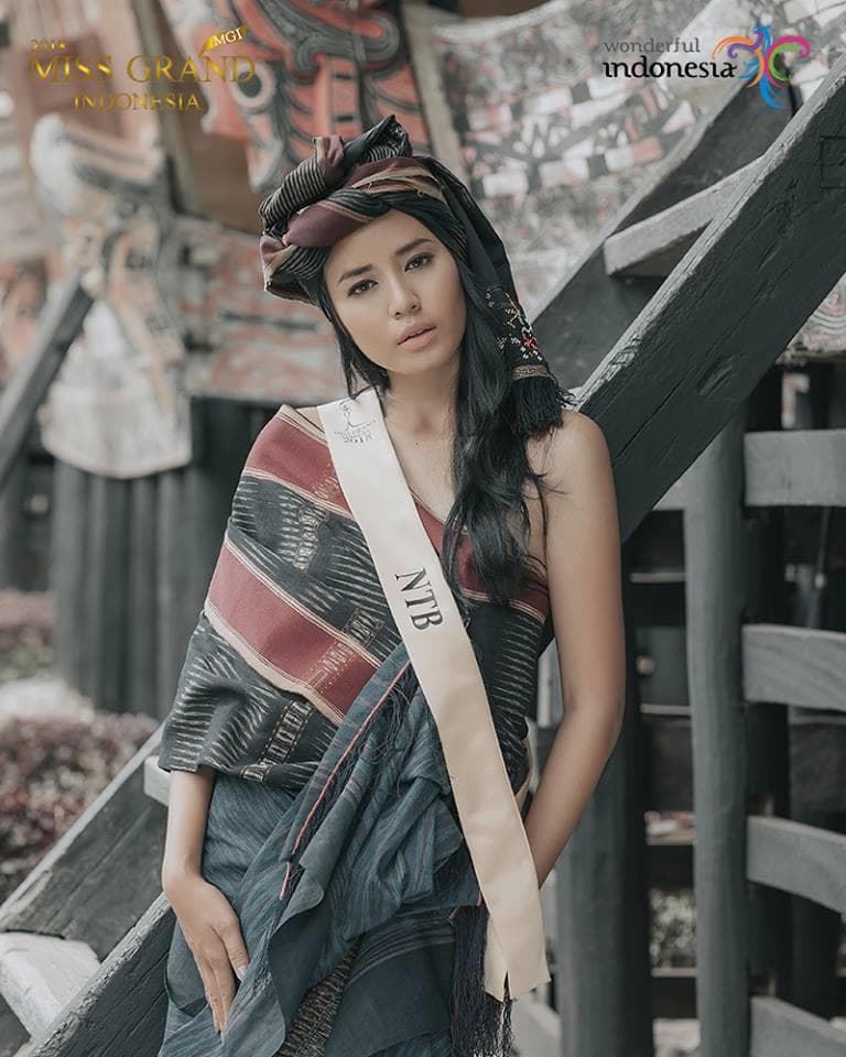 Maya Dian Miss Grand Nusa Tenggara Barat 2018 - Finalist Miss Grand Indonesia 2018 (Photo Courtesy: MGI Official)