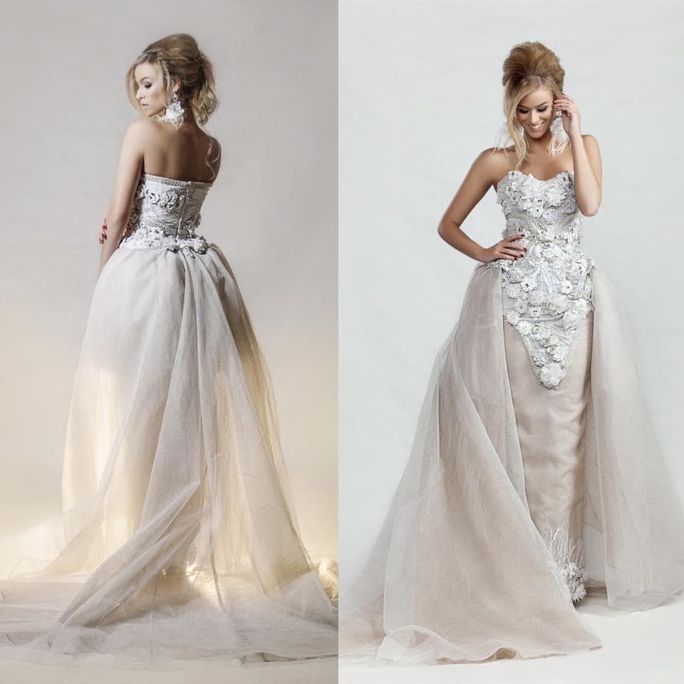 Lujza Strakova Contestant from Slovakia in Long Gown for Miss World 2015