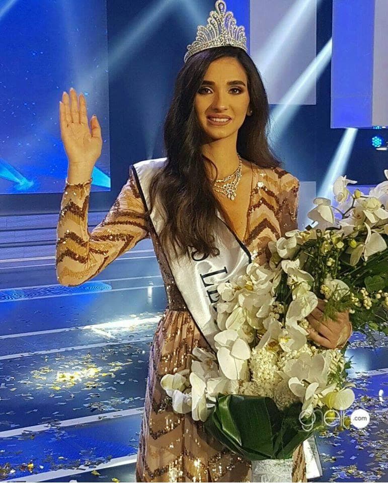Sandy Tabet crowned Miss Lebanon 2016