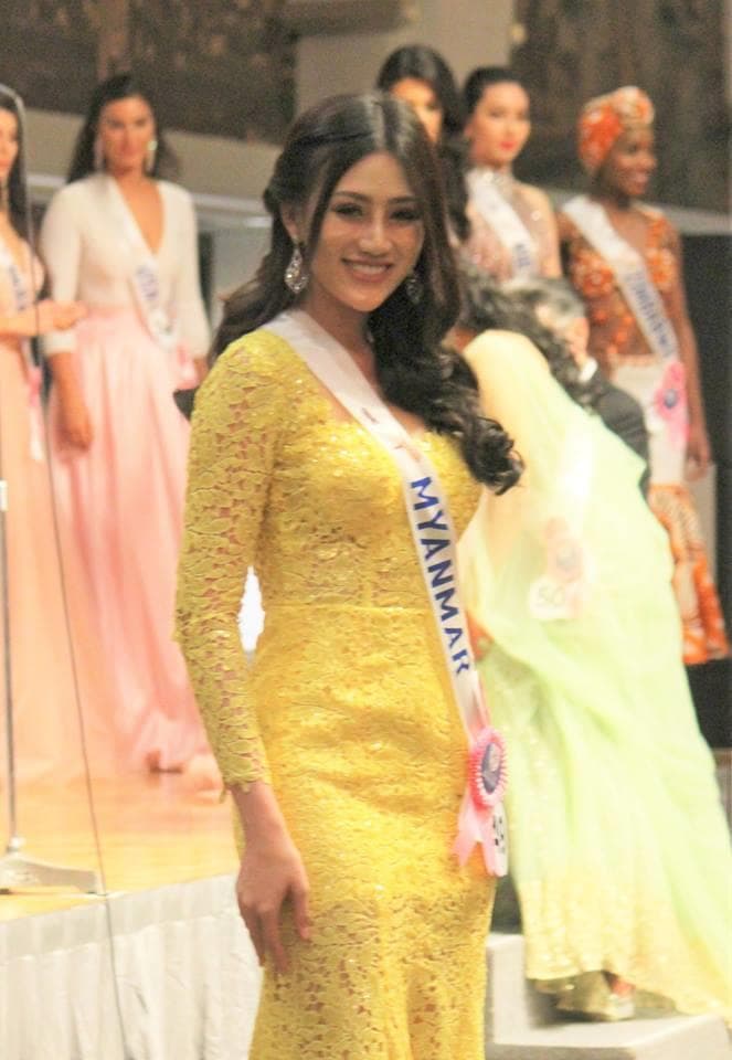May Yu Khatar Miss International Myanmar 2018, Finalist Miss International 2018 (Photo Source: Miss International Organization)