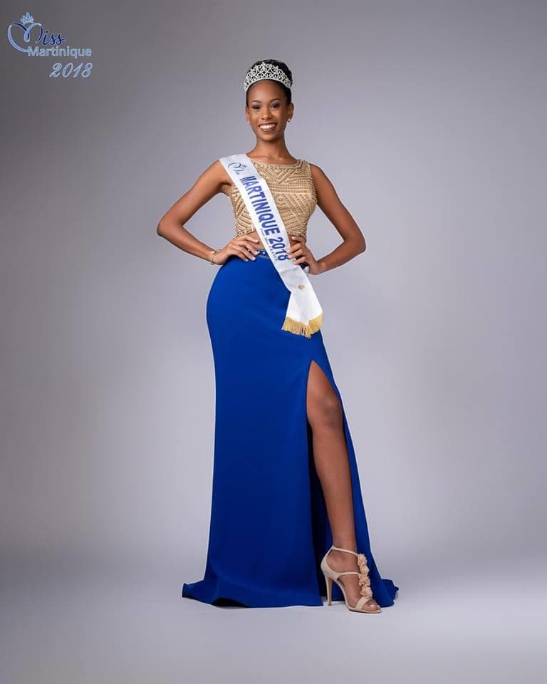 Olivia Luscap Miss Martinique 2018, Finalist Miss France 2019 (Photo Credits: Miss France/ Contestant Official FaceBook)