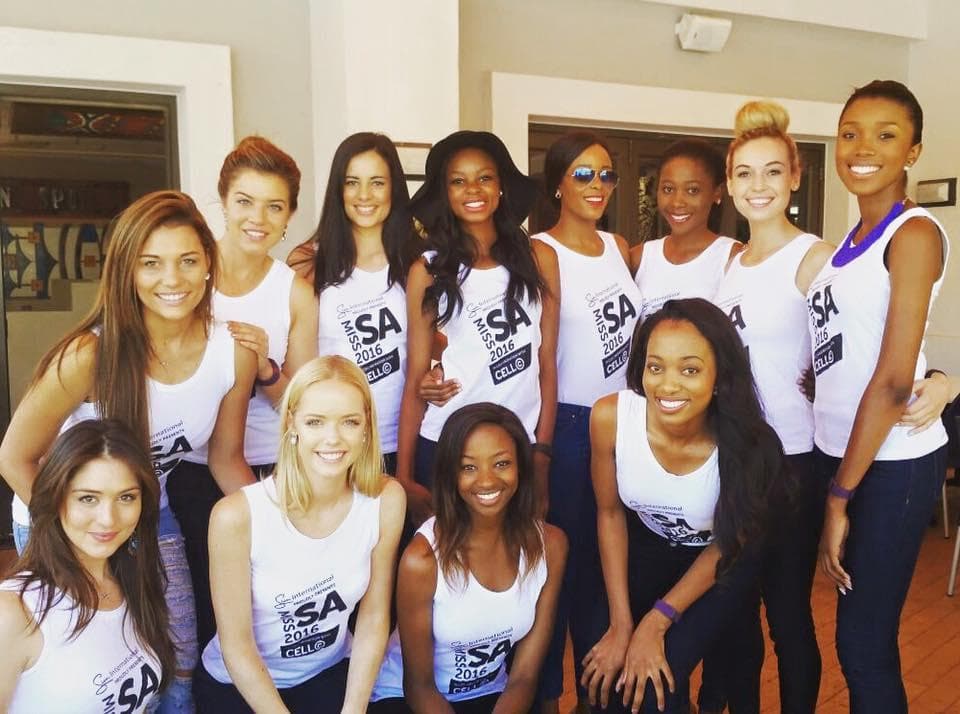 Miss South Africa 2016 Contestants (Photo Credit: Miss South Africa Facebook Official)