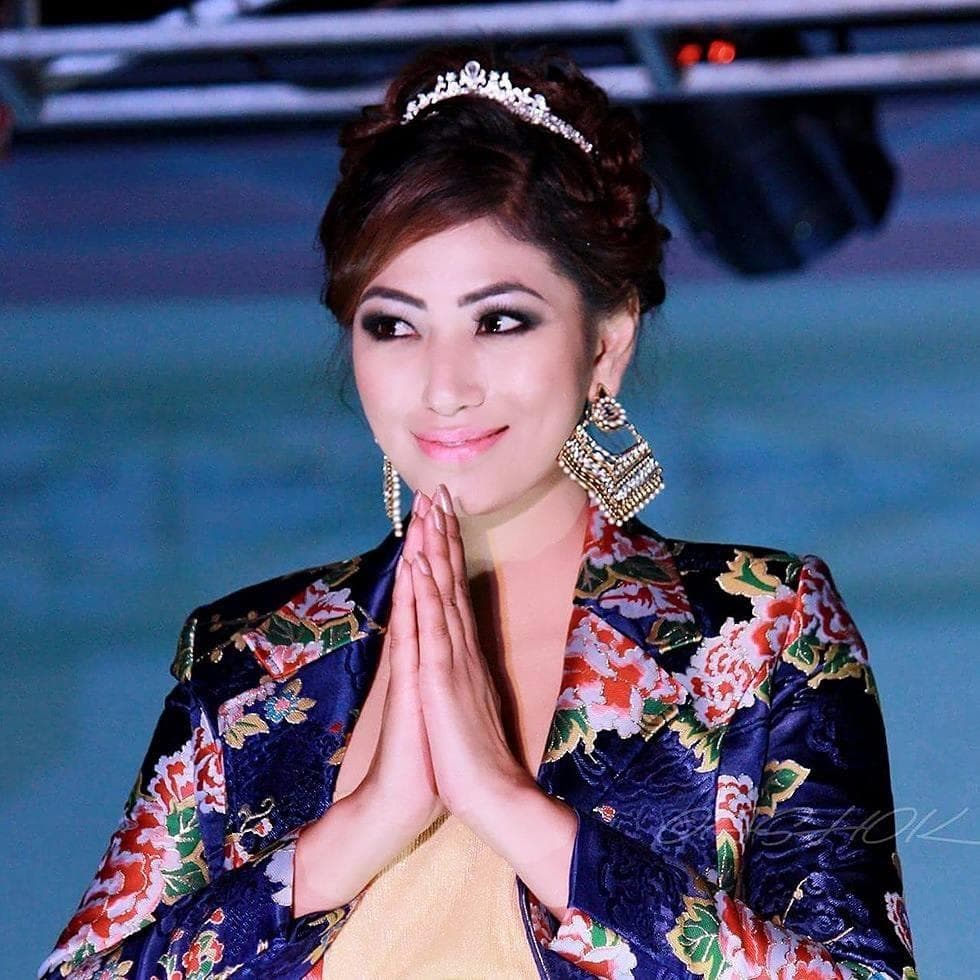 Nagma Shrestha Miss Universe Nepal 2017 (Photo Credit: Miss Universe/FaceBook Official)
