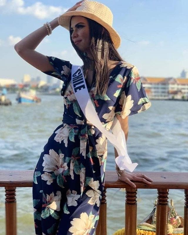 Andrea Díaz Nicolás Miss Universe Chile 2018, Miss Universe 2018 Contestant (Photo Courtesy: Miss Universe/Candidate FaceBook/ Instagram)