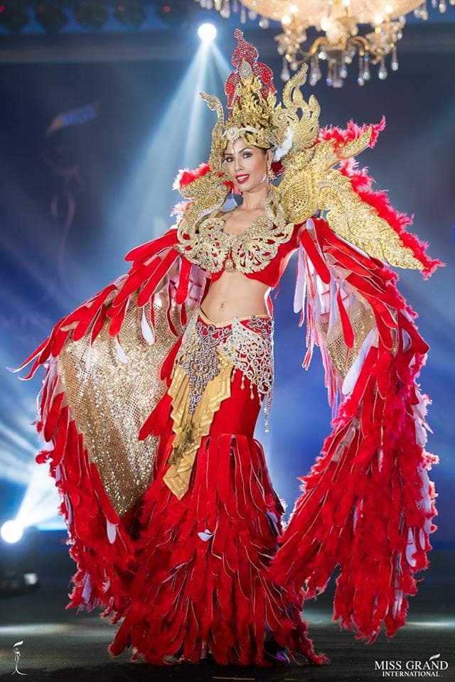 Pawani Vithanage Miss Grand Sri Lanka 2018, Finalist Miss Grand International 2018 at National Costume Competition (Photo Courtesy: MGI Official)