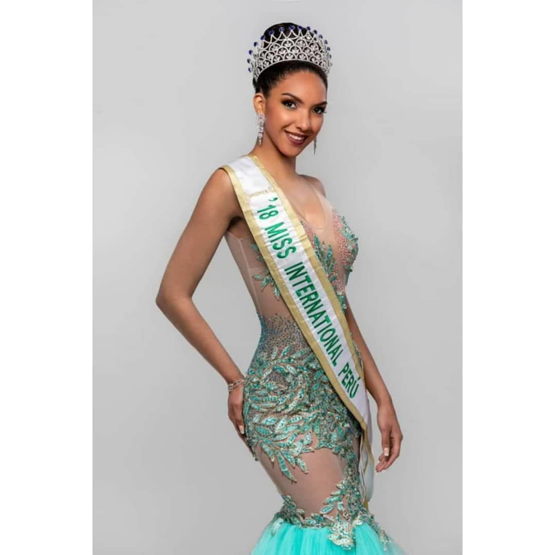 Marelid Elizabeth Medina Guerrero Miss International Peru 2018, Finalist Miss International 2018 (Photo Source: Miss International Organization)