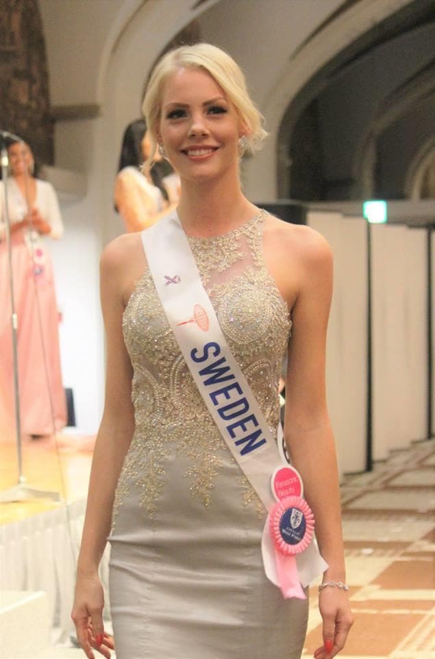 Izabell Hahn Miss International Sweden 2018, Finalist Miss International 2018 (Photo Source: Miss International Organization)