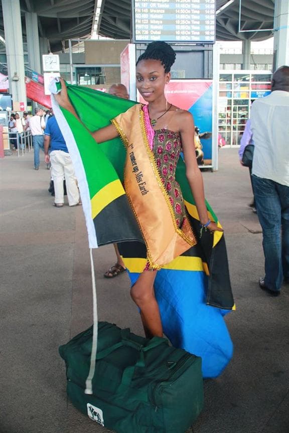 Nale Boniface Miss Earth Tanzania 2014